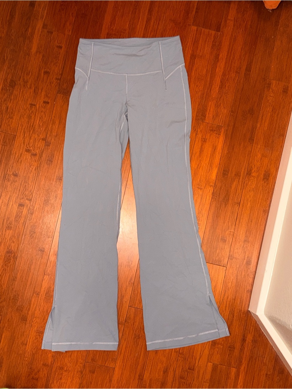 Lululemon Light Blue Flare Athletic Pants